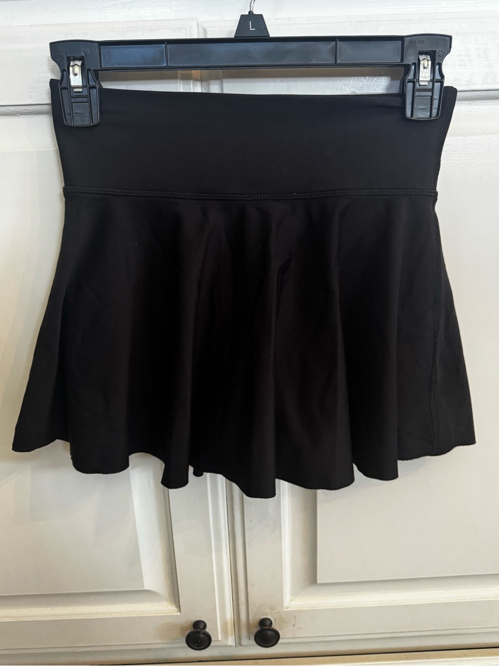 Black Flared kids Skirt - Classic A-Line Style